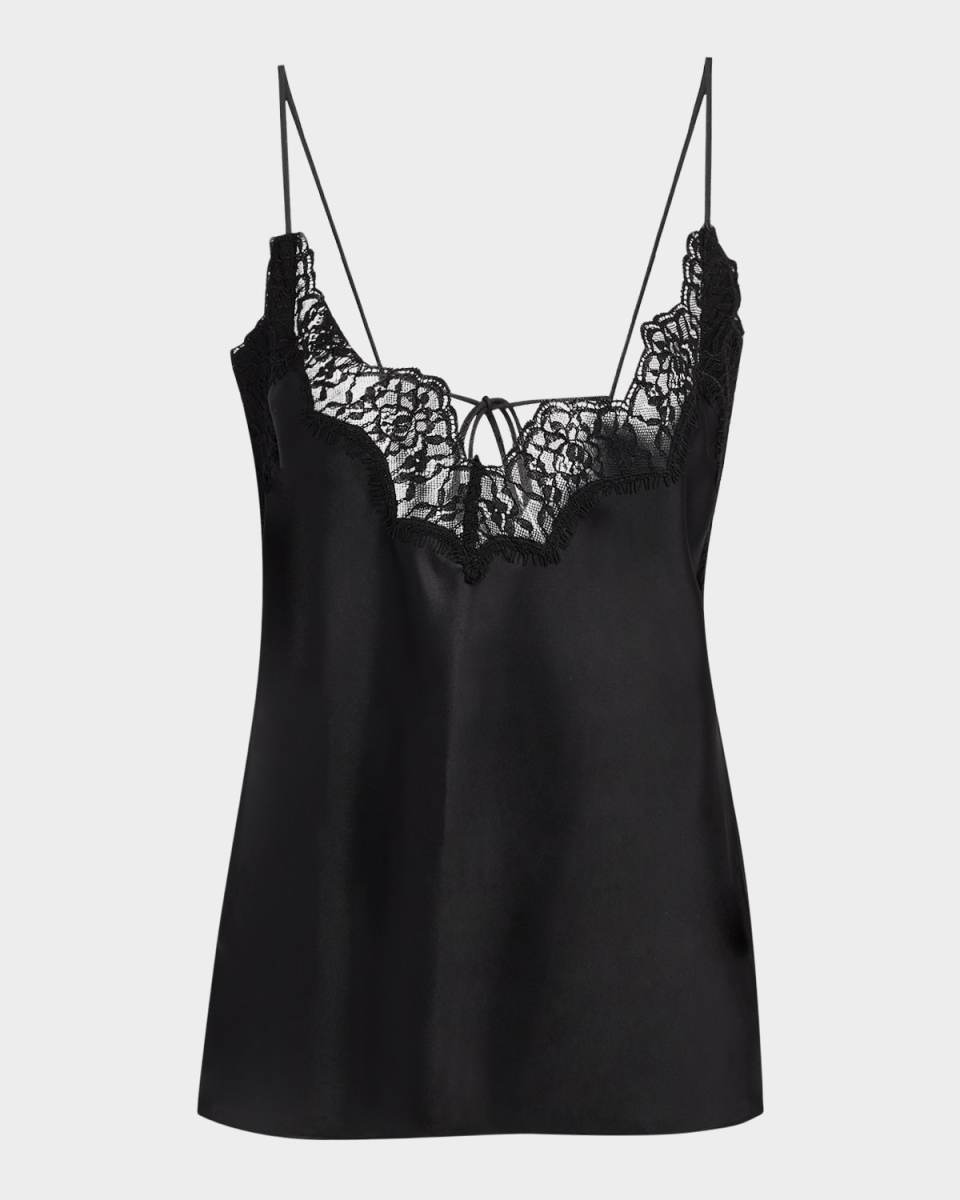 Silk Lace Camisole Top